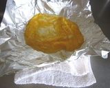 玉子１個で！ふわとろ♪オム冷やし中華作り方3写真