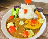 キャラカレー★モーグリの夏野菜カレー作り方6写真