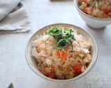 【簡単】トマトの炊き込みごはん作り方3写真