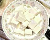 梅干と大葉で冷や奴・ごま油風味作り方1写真