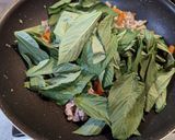 豚肉とモロヘイヤのニンニクスタミナ炒め作り方8写真