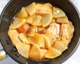 冷やしてサッパリ☆鯵と大根の梅煮作り方5写真