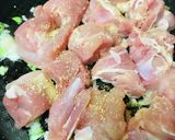 鶏もも肉と長ネギの夏の焼き鳥丼作り方1写真
