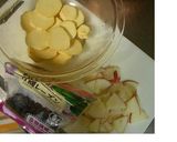 さつまいものりんご煮作り方1写真