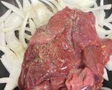 【鶏レバー】洋風玉ねぎソテー作り方4写真
