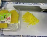 サラダパン（たくわんマヨぱん）作り方1写真
