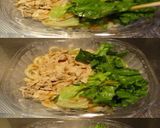 美味ドレ青ドレチーズ冷やし豚しゃぶうどん作り方3写真
