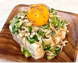 オクラ月見豆腐作り方3写真