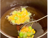 とうもろこしと枝豆のかき揚げ作り方2写真