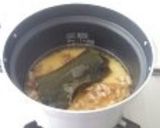旨味たっぷり鶏⽪炊き込みご飯作り方7写真