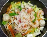 毛ガニと豆腐のちゃんぽんスープ作り方4写真