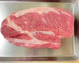はちみつで賢くカロリーオフ！しっとり焼豚作り方1写真