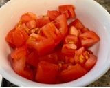 さばとトマトのイタリアンそうめん作り方1写真