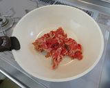 さつまいもとごぼうのごまみそ炒め作り方4写真
