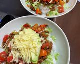 タコライス〜チリパウダーで本格的に〜作り方5写真