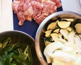 鶏ピーマン玉ねぎズッキーニのカレー炒め作り方1写真