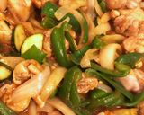 鶏ピーマン玉ねぎズッキーニのカレー炒め作り方4写真