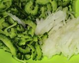 調味料2つでゴーヤのサラダ♪作り方5写真