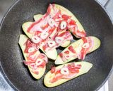 豚バラ肉とナスとトマトの重ね焼き作り方5写真