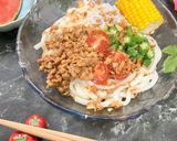 冷やしネバネバ混ぜうどん作り方3写真