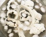 四毒抜き 鱧の湯引き 梅肉添え作り方4写真