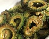 苦味少なめゴーヤのゴマドレッシング炒め作り方5写真