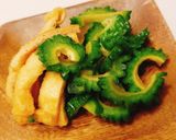 簡単！油揚げとゴーヤの佃煮風作り方6写真