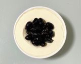 簡単和風アイスクリーム♡黒豆入り作り方3写真