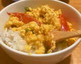 トマトと卵とチーズのふわとろ中華風炒め作り方15写真