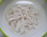 簡単！蒸し鶏と人参の柚子胡椒マヨ和え作り方3写真