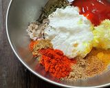 水切りヨーグルトの手羽元タンドリーチキン作り方3写真