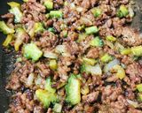 夏野菜オムレツ●ゴーヤーと挽肉のオムレツ作り方2写真