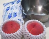 桃を食べる時はこれが合理的作り方1写真