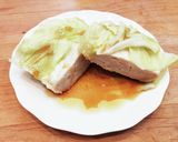 親父特製キャベツと鶏ひき肉のはさみチーズ作り方6写真