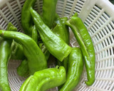 ししとうのおかか和え作り方1写真