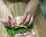 計量不要！レタスと夏野菜の肉巻き☆作り方3写真