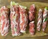 計量不要！レタスと夏野菜の肉巻き☆作り方5写真
