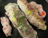 計量不要！レタスと夏野菜の肉巻き☆作り方6写真