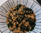 簡単！腸活♪激ウマ！わかめ納豆もずく和え作り方3写真