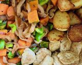 簡単で本格的！夏野菜の鶏胸肉トマトカレー作り方7写真