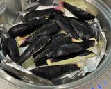 なすと肉、にんにく醤油炒め作り方1写真