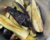 なすと肉、にんにく醤油炒め作り方2写真