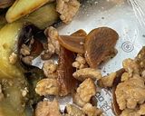なすと肉、にんにく醤油炒め作り方4写真