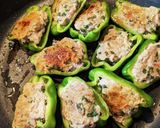 ピーマンの豚バラ肉詰め作り方10写真