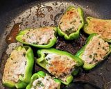 ピーマンの豚バラ肉詰め作り方12写真