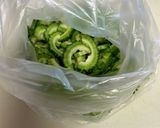 オーブンでゴーヤチップス作り方1写真
