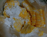 とうもろこしの唐揚げ照り焼き風味作り方3写真