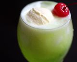 お家で喫茶店気分！ クリームソーダ作り方4写真