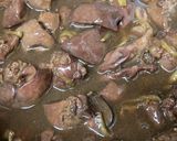 鶏レバーの生姜煮作り方5写真