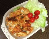 鶏胸しそチーズの甘味噌炒め作り方10写真